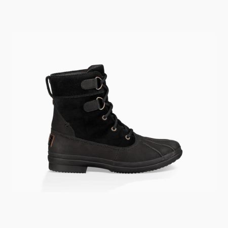 UGG Azaria Black Boots for Women (RSWZ85174)